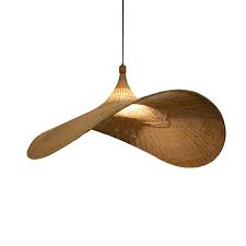 Arturest Wicker Chandelier Bamboo Lamp Shade Straw Hat Pendant Light Pendant Light Shades Pendant Light Wicker Pendant Light