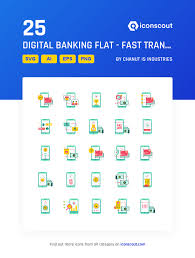 Download Digital Banking Flat Fast Transfer Icon Pack Available In Svg Png Eps Ai Icon Fonts Banking Icon Pack Digital