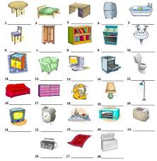 El cambio más grande fue el cambio de lugar de la puerta de entrada, que modificó la distribución de la casa. Vocabulario Cosas De La Casa More Inspiration At Http Espanolautomatico Com Spanish Learni Muebles En Ingles Vocabulario En Ingles Ejercicios De Espanol