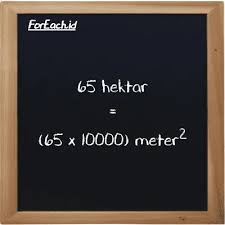 1 kaki = 0.000165 mil: Konversi Hektar Ke Meter Ha Ke M Konversi Batch Foreach Id
