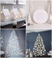 The christmas cabin designer theme includes red truck ornaments, buffalo check decorations, and pinecone berry stems. All White Christmas Decor Ideas Chic Winter Atmosphere