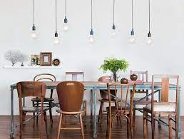 Pendant lights not only offer great light to counter surfaces, but they look great. Ø§ÙØ¯ÙØ§Øº Ø§ÙØªØ¨Ø¹ÙØ© Ø§ÙØ¨ØªØ±ÙÙ Dining Table Hanging Lights Analogdevelopment Com