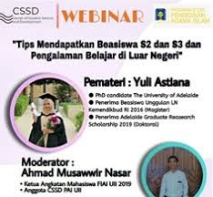Maklumlah di negara luar banyak benda baru yang anda akan dapat dan pelajari. Persiapkan Alumni Keluar Negeri Pai Uii Gelar Tips Mendapatkan Beasiswa Jatim Times