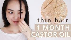 When faced with such a condition, it. 30 Days Of Castor Oil On My Thin Hair Youtube