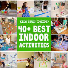 This is a mix of activities that younger and older toddlers can enjoy. 40 Best Indoor Activities For Toddlers Preschoolers Busy Toddler