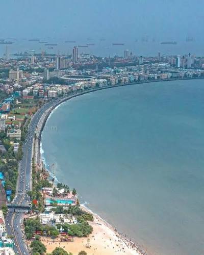 South Bombay view with Arabian Sea and Bombay Harbour