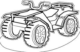 Surfnetkids » coloring » travel » car » boy on four wheeler. Atv Coloring Pages Coloring Home