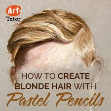 Learn How To Draw Blonde Hair In Pastel Pencil As Part Of The Pastel Pencil Portraits Course By Artist Phil Dav Pastel Pencils Pencil Portrait How To Draw Hair