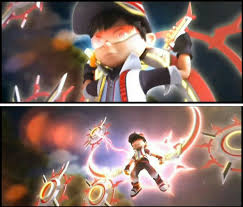 Boboiboy was first able to fuse into supra after he was able to take back all his elemental powers from retak'ka with ochobot's help. Koleksi Populer Boboiboy Galaxy Halilintar Dan Solar Ideku Unik