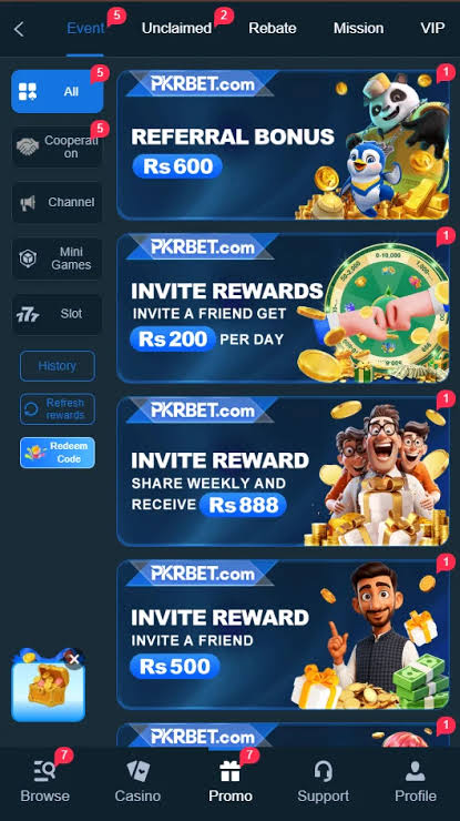 PKRBET Game New Earning App Download For Android latest version