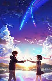 Good Animation Good Story Good Characters Good Ending Good Song Am I The Only One That S Waiting For Kimi No Na Wa Part 2 This Is Not My Artwork But T