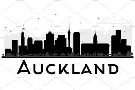 Auckland City Skyline City Skyline Auckland City City Skyline Silhouette