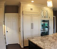 Enclosing a refrigerator with wood end panels and a cabinet on top. Refrigerator End Panels Houzz