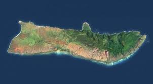 Moloka I Satellite Image Hawai I Hawaiian Islands Etsy Satellite Image Molokai Satellite Art