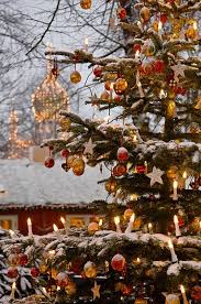 Christmastime At Tivoli Gardens By Keenpress Outdoor Christmas Tree Outdoor Christmas Christmas Lights