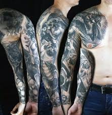 Corrosion tattoo design for the kind and patient darien! 50 Life Death Tattoo Ideas Best Designs Canadian Tattoos