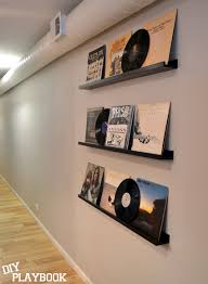 A vinyl wall display can take many shapes, and the outcome should be as functional as it is beautiful. Vinyl Record Storage Gift For My Brother Diy Playbook