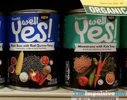 Campbell's well yes minestrone with kale soup. Spotted On Shelves Campbell S Well Yes Soup The Impulsive Buy