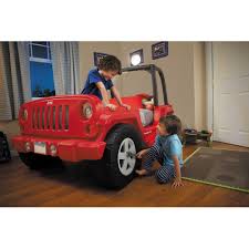 Buy Little Tikes Jeep Wrangler Toddler To Twin Convertible Bed Red Online In Italy 375834352