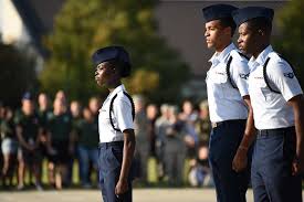 U.S. Air Force Airmen Precious Bissah, Wendell Watson