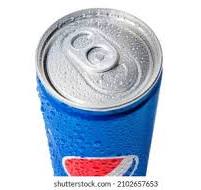 Top View 250ml Aluminum Pepsi Can