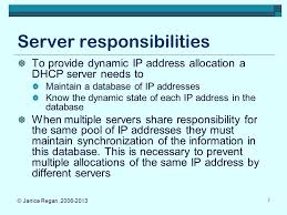 Check spelling or type a new query. 1 Cmpt 471 Networking Ii Dhcp Failover And Multiple Servers C Janice Regan Ppt Download