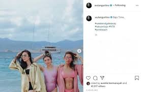 Hasil gambar untuk wulan guritno seksi bikini