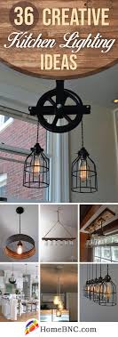 Rustic black wire frames with antique style bulbs are fresh, modern, and delightfully industrial. 36 Best Kitchen Lighting Ideas And Designs For 2021