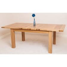 Marcus dining table with laminate top and metal legs. Seattle 4 8 Seater Oak Extendable Dining Table Oak Furniture King