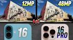 iPhone 16 vs 16 Pro Camera Test - SHOCKING Differences! - YouTube
