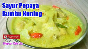 Buah pepaya muda 'mengkal' yang dimasak sayur memiliki citarasa dan tekstur layaknya buah labu siam. Resep Masak Pepaya Sayur Youtube