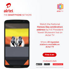 He finally captured the capital. Airtel Uganda Watch H E President Museveni Preside Over Facebook