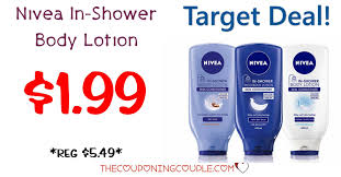 Great Deal On Nivea In Shower Body Lotion Target Only 1 99 Reg 5 49 With Images Body Lotion Lotion Nivea