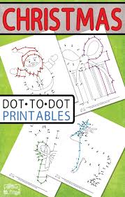 For younger children, there is a page with numbers from 1 to 10. Christmas Connect The Dots Itsybitsyfun Com