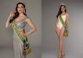 She spoke to them in tagalog!. Julia Gama E Eleita Miss Brasil 2020