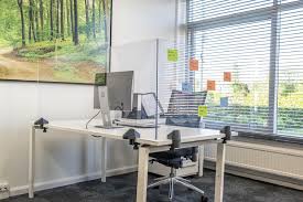 Mergeworks' desk mounted dividers are an easy and economical way to add privacy to existing workstations or for turning freestanding tables into custom cubicles, study carrels or call center stations. Clear Desk Divider Screens Boards Direct