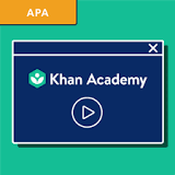 Image result for how to cite khan academy course mla