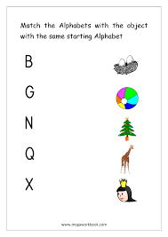 Each letter has a crown/hat craft. Free English Worksheets Alphabet Matching Megaworkbook