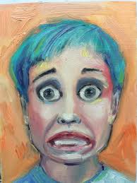 First time painting a human face