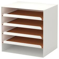 Kvissle Letter Tray White Ikea In 2021 Letter Tray Ikea Paper Storage