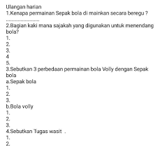 Nantinya, ada dua hakim garis yang berdiri di sisi kanan dan sisi kiri lapangan. Tolong Di Bantu Ya Kakak Brainly Co Id