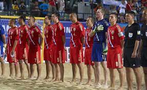 В москве состоялся четвертьфинальный матч чемпионата мира по пляжному футболу, в котором сборная россии обыграла команду испании со счетом 4:2. Plyazhnyj Futbol Plyazhnyj Futbol Chm 2021 1 4 Finala Rossiya Ispaniya Pryamaya Tekstovaya Onlajn Translyaciya Sport Ru