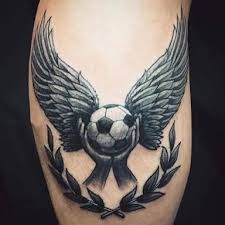 Imagenes Para Tatuaje De Balon De Futbol Tatuagem De Futebol Tatuagem Sobre Futebol Tatuagem