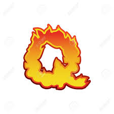 Check out this fantastic collection of fire letters wallpapers, with 33 fire letters background images for your desktop, phone or tablet. Letter Q Fire Flames Font Lettering Tattoo Alphabet Character Royalty Free Cliparts Vectors And Stock Illustration Image 71325211