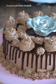 Layer Cake Au Chocolat Creme Mascarpone Le Sucre Sale D Oum Souhaib Cake Chocolat Layer Cake Au Chocolat Cake Au Chocolat Facile