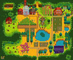 The house is decorated to look spooky with monster wall decorations and a dim color scheme. I Don T See A Lot Of Love Here For Forest Farms But It S My Favourite Setup Seen Here In Summer Year 2 Stardewvalley