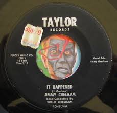 HEAR Jimmy Cresham 45 It Happened