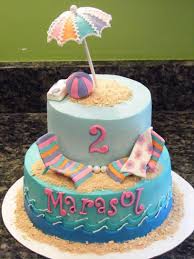 27 Beautiful Image Of Beach Birthday Cake Entitlementtrap Com Beach Birthday Cake Beach Themed Cakes Summer Birthday Cake