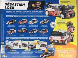 Commandez en ligne et démarrez la construction d'une fantastique maquette de voiture! Les Voitures De Sebastien Loeb Altaya Miniatures Collections Presse Facebook