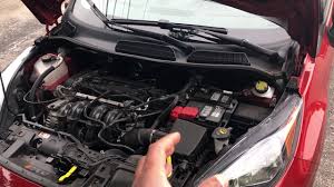 Generally, the negative terminal is connected directly to the frame or engine block, and the positive terminal connects to the starter motor, alternator output, and fuse/relay box. Ford Fiesta Positive And Negative Battery Terminal S Location Youtube